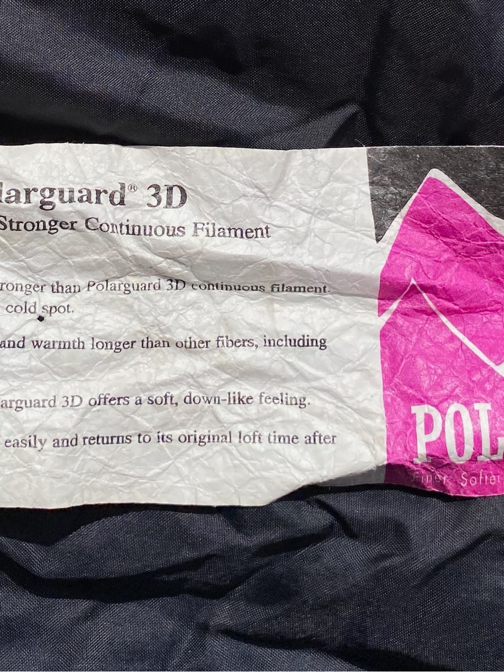 The North Face Cloudburst 3D Polarguard Regular Mummy Sleeping Bag Blue Black - Picture 6 of 10